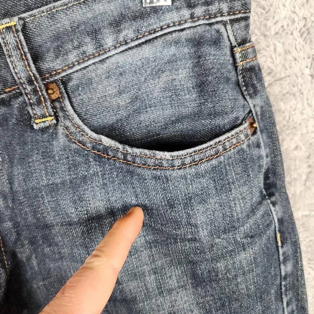 Lucky Brand 361 Vintage Straight Jeans Mens 32x31 Blue Medium Wash Denim Casual